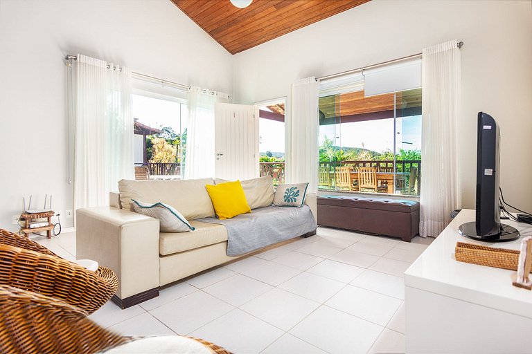 GB10 - Linda casa Geribá a 600 m praia