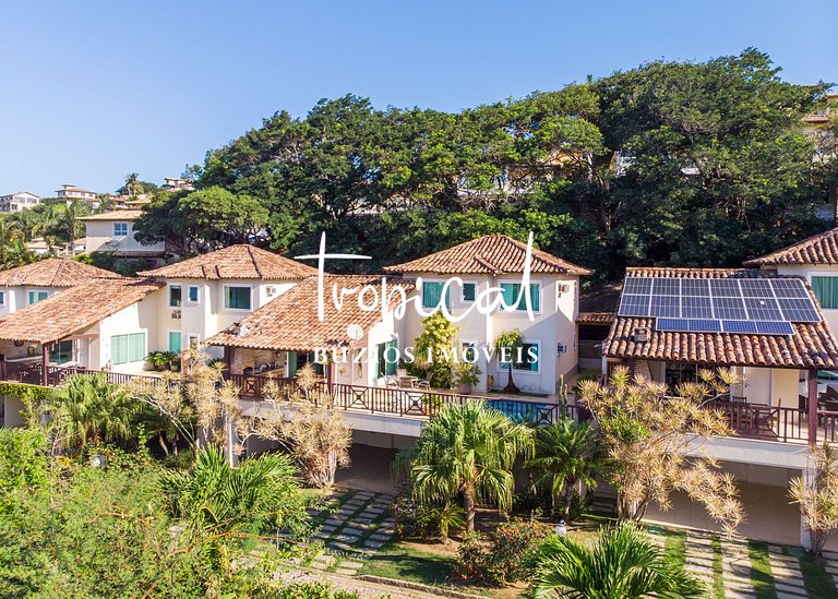 GB10 - Casa familiar em condomínio para temporada em Geribá