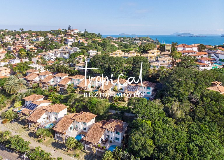 Casa familiar em condomínio para temporada em Geribá