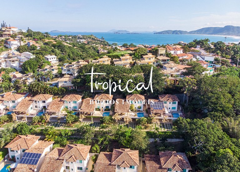 Casa à venda em condomínio a 600 metros da praia de Geribá