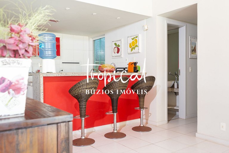 Casa familiar em condomínio para temporada em Geribá