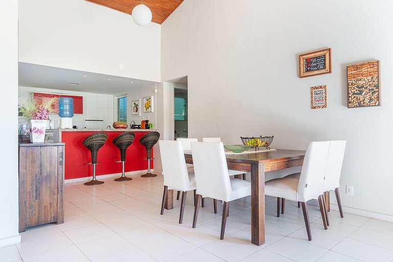 GB10 - Linda casa Geribá a 600 m praia