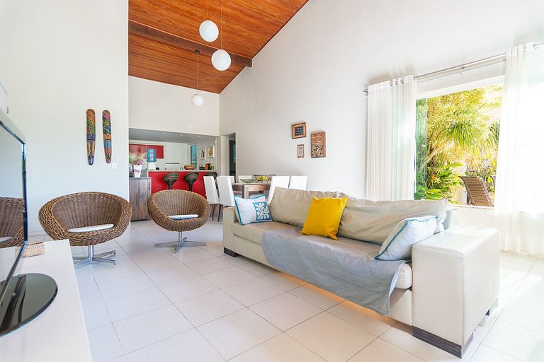 GB10 - Linda casa Geribá a 600 m praia
