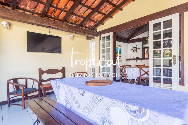 GB19 - Casa no condomínio Amarras na praia de Geribá