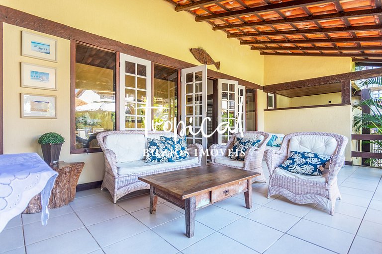 GB19 - Casa no condomínio Amarras na praia de Geribá