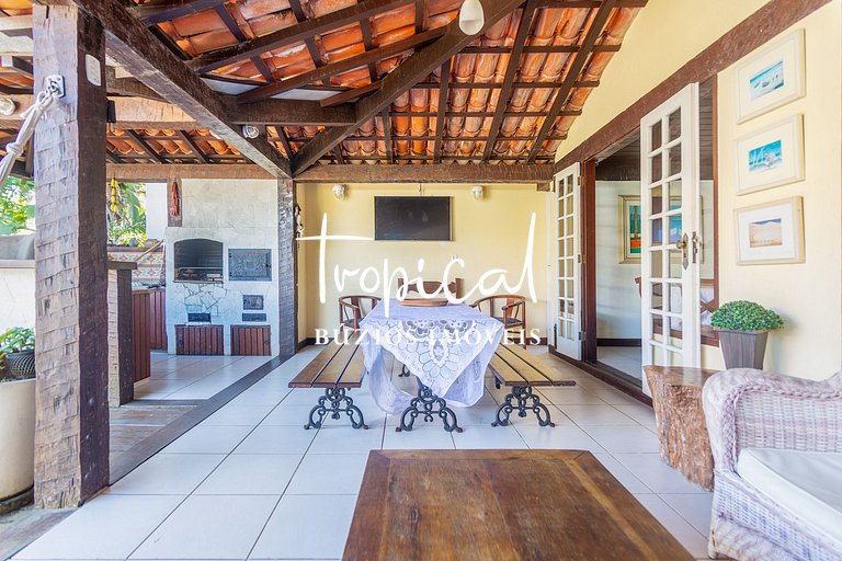 GB19 - Casa no condomínio Amarras na praia de Geribá