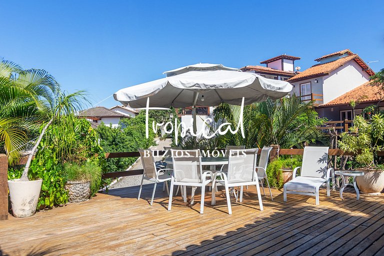 GB19 - Casa no condomínio Amarras na praia de Geribá