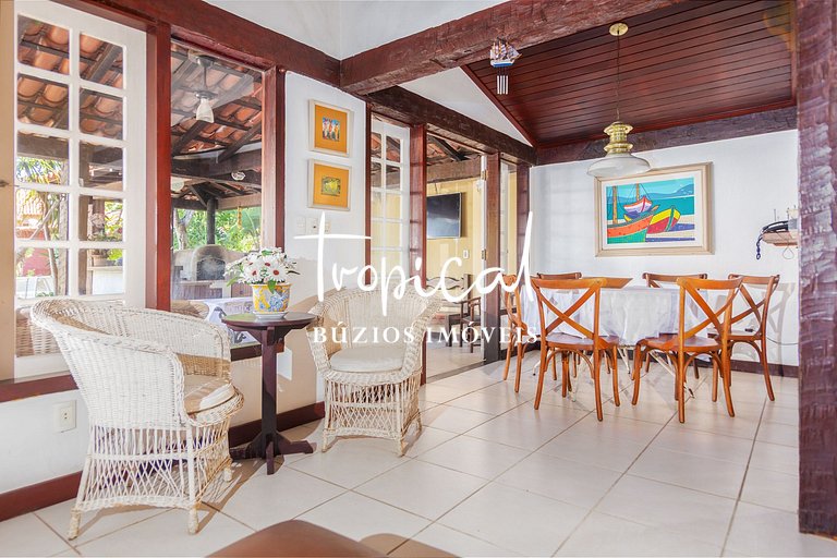 GB19 - Casa no condomínio Amarras na praia de Geribá