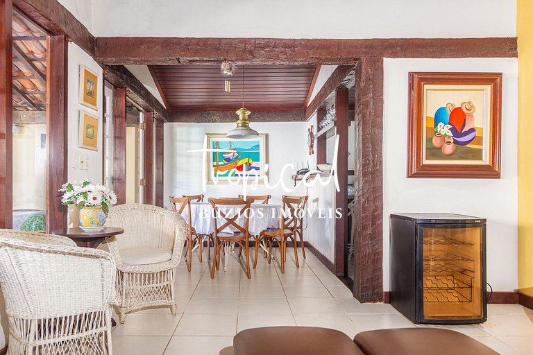 GB19 - Casa no condomínio Amarras na praia de Geribá