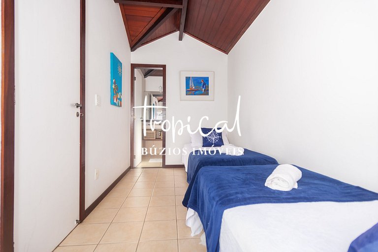 GB19 - Casa no condomínio Amarras na praia de Geribá