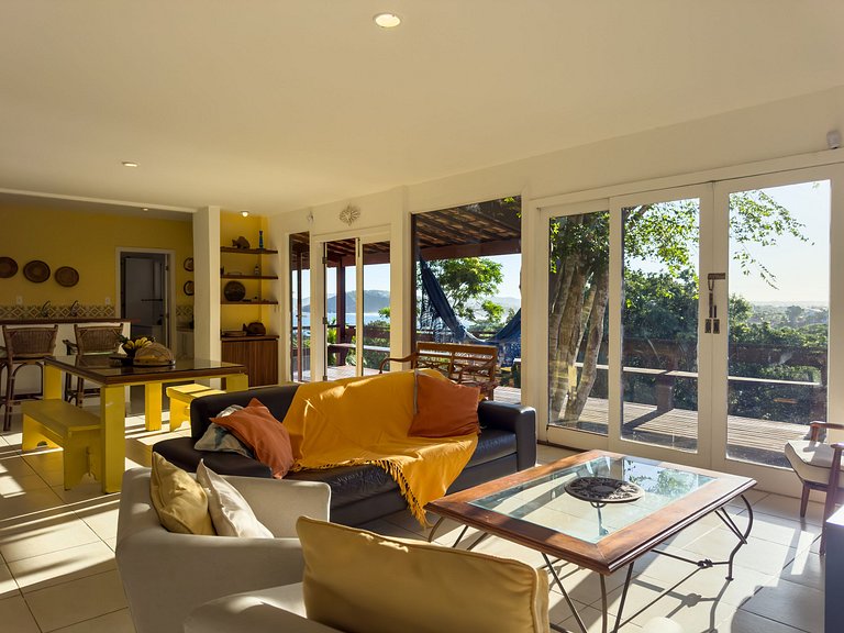 GB27 - Casa 2 min Geriba, vista, 4 quartos e conforto