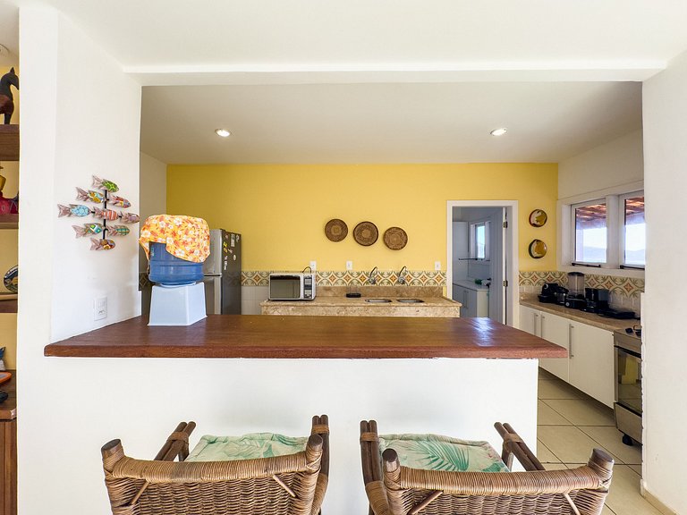 GB27 - Casa 2 min Geriba, vista, 4 quartos e conforto