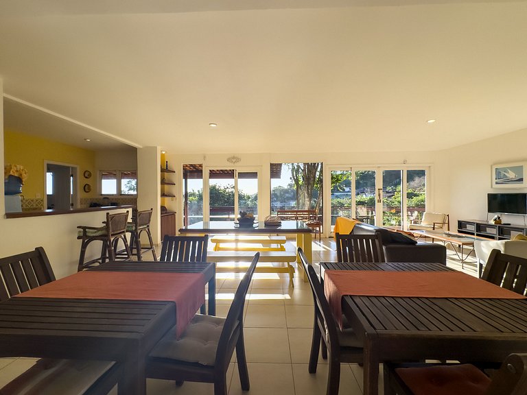 GB27 - Casa 2 min Geriba, vista, 4 quartos e conforto