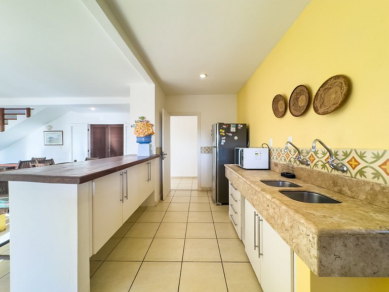 GB27 - Casa 2 min Geriba, vista, 4 quartos e conforto