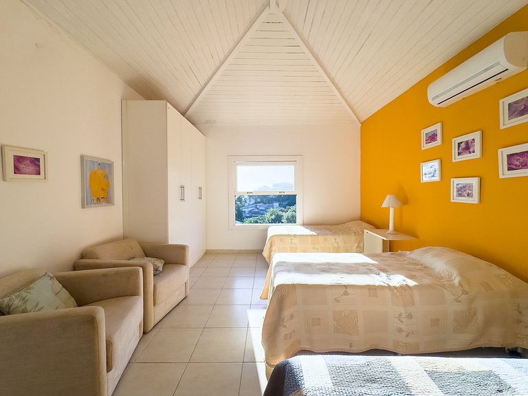 GB27 - Casa 2 min Geriba, vista, 4 quartos e conforto