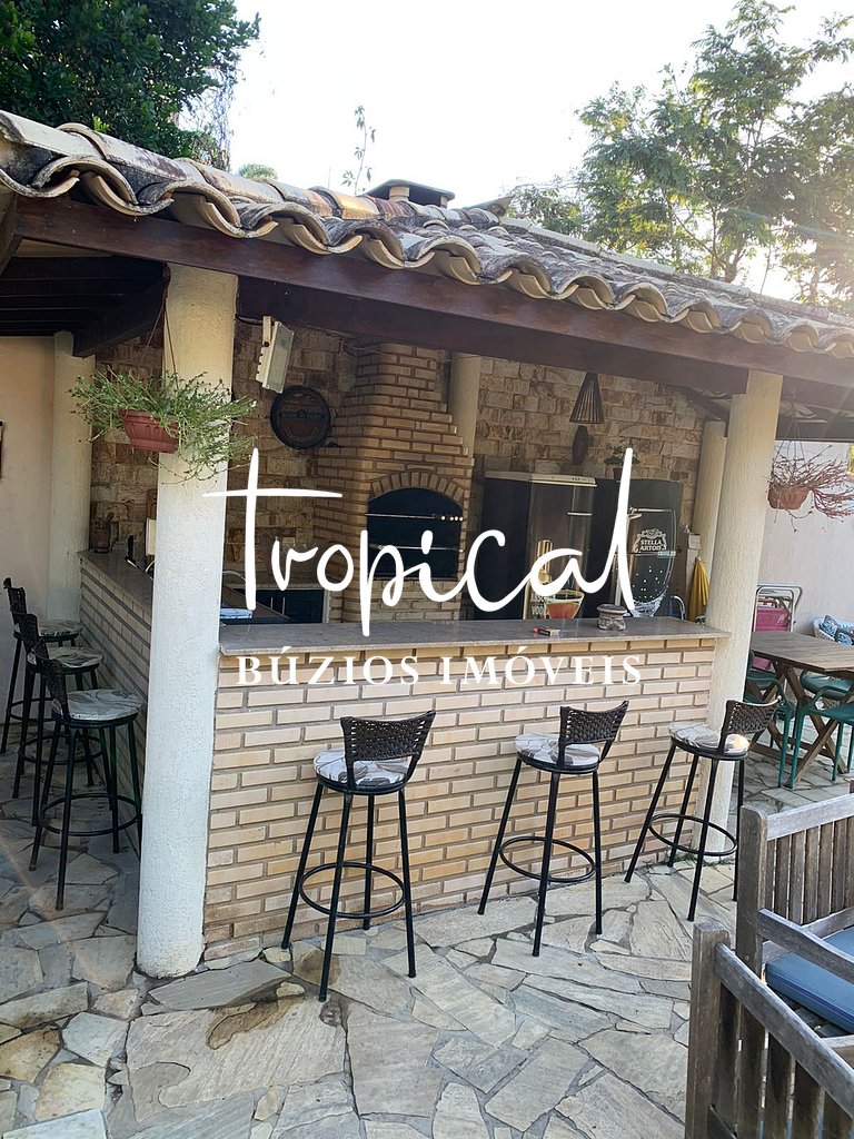 GB81 - Linda casa a 450 metros da praia de Geribá