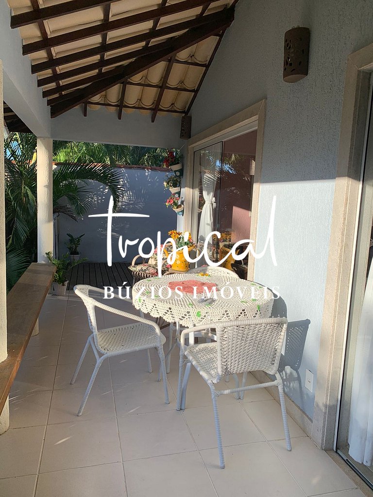 GB80 - Linda casa a 450 metros da praia de Geribá