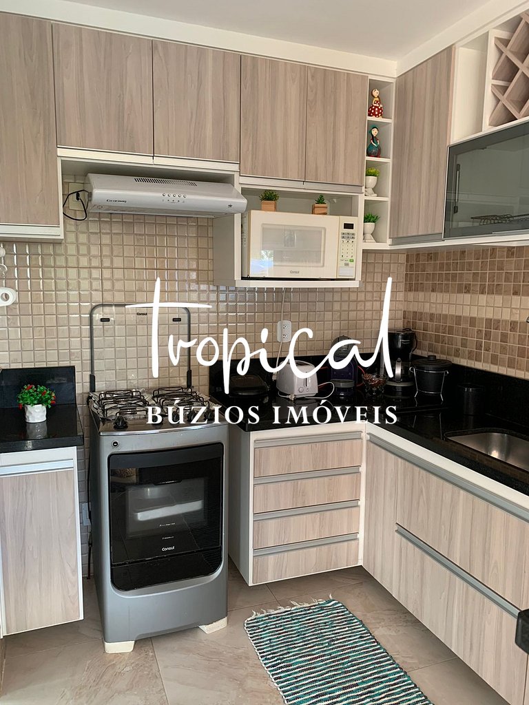 GB81 - Linda casa a 450 metros da praia de Geribá