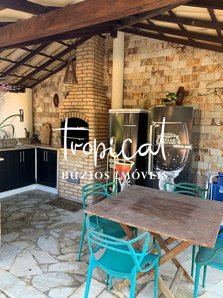 GB81 - Linda casa a 450 metros da praia de Geribá