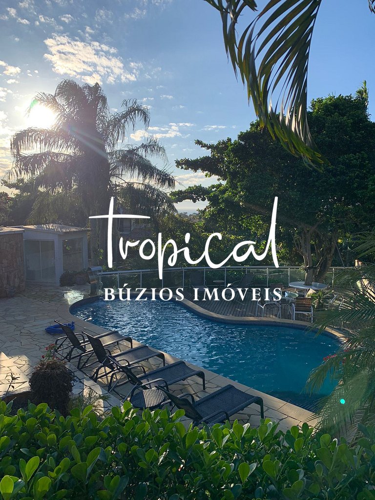 GB81 - Linda casa a 450 metros da praia de Geribá