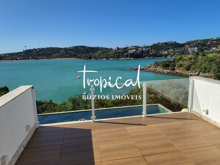 FA19 - Casa na Ferradura com Piscina e Vista Incrível