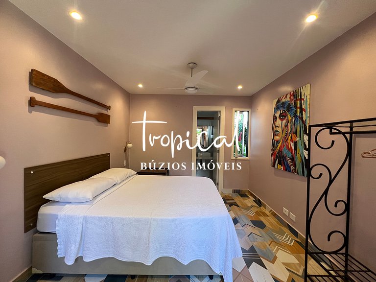 AB88 - Casa com alto lazer e vista para o mar de Búzios