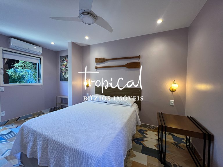 AB88 - Casa com alto lazer e vista para o mar de Búzios