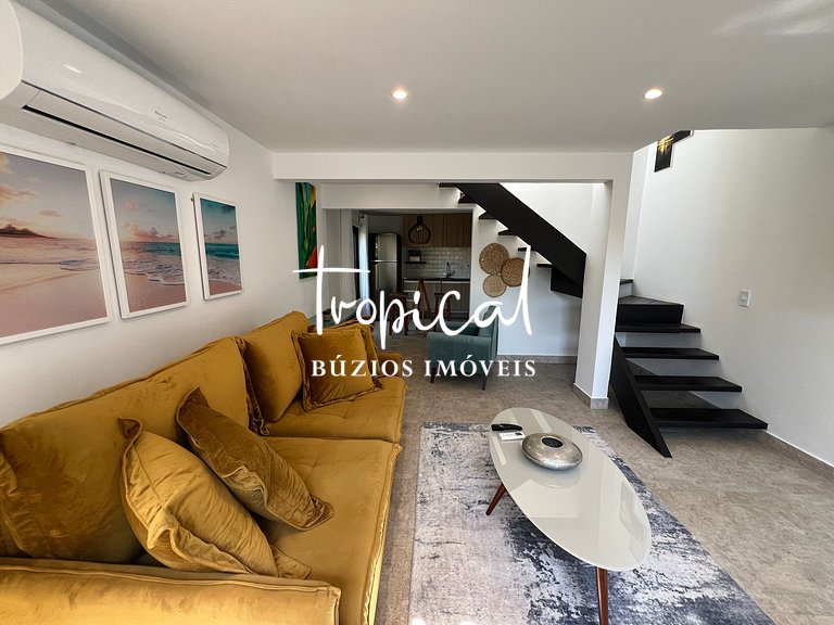 AB88 - Casa com alto lazer e vista para o mar de Búzios