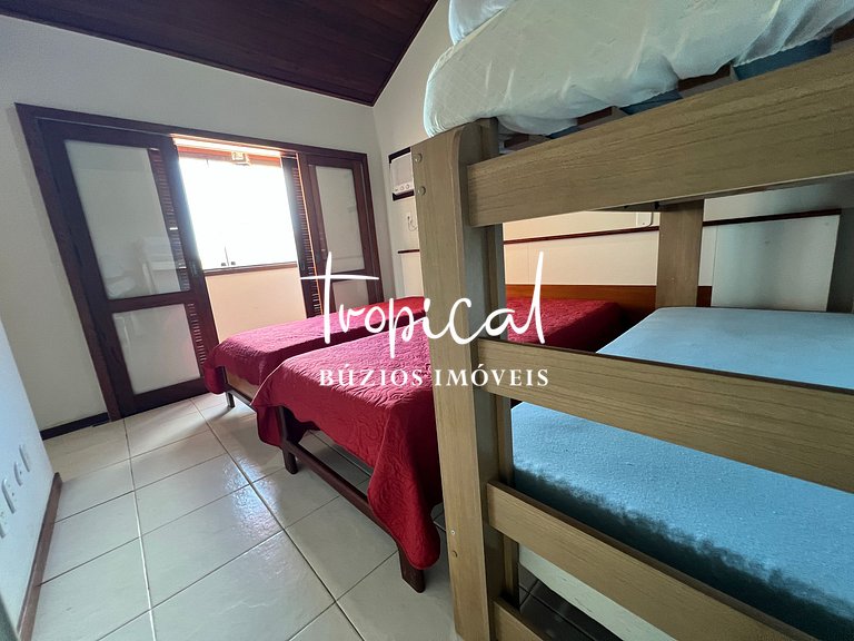 GB66 Excelente casa a 600 metros da praia de Geribá