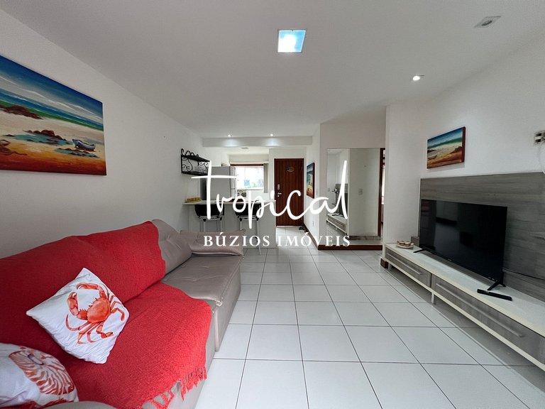 CT22 - Flat aconchegante no coração de Búzios