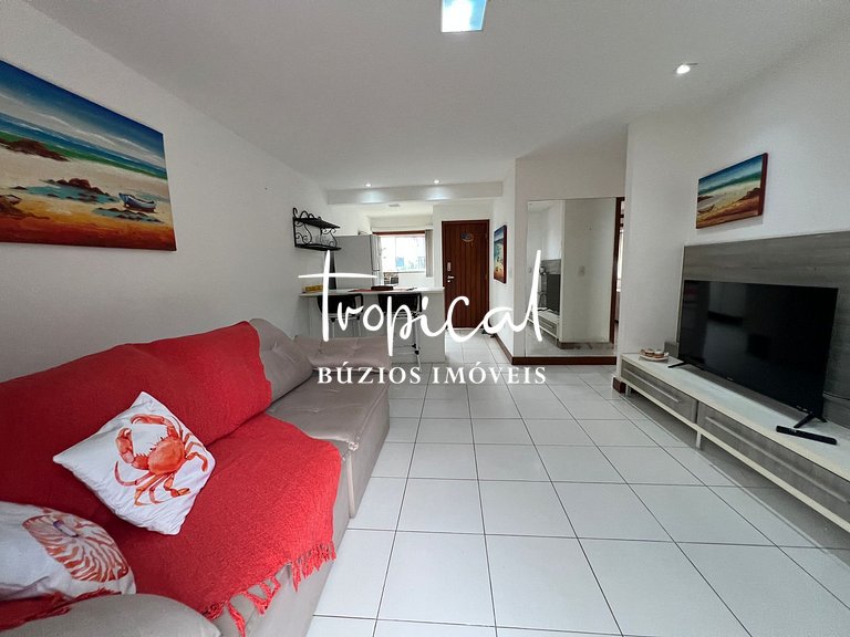 CT22 - Flat aconchegante no coração de Búzios