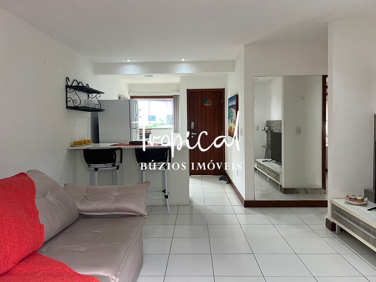 CT22 - Flat aconchegante no coração de Búzios