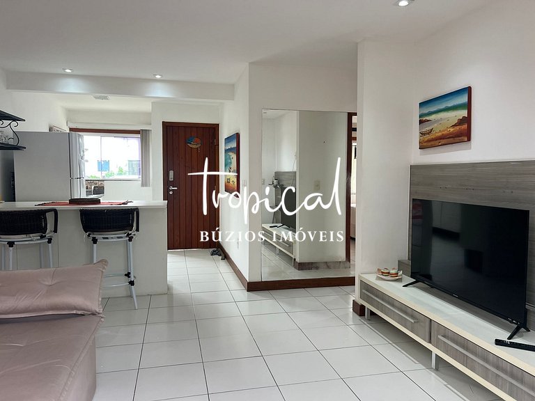 CT22 - Flat aconchegante no coração de Búzios