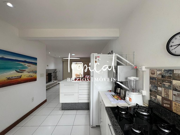 CT22 - Flat aconchegante no coração de Búzios