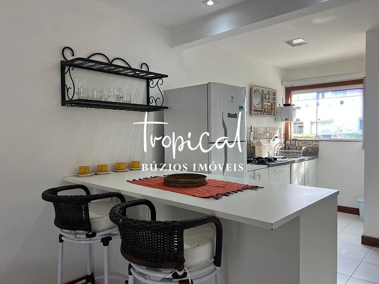 CT22 - Flat aconchegante no coração de Búzios