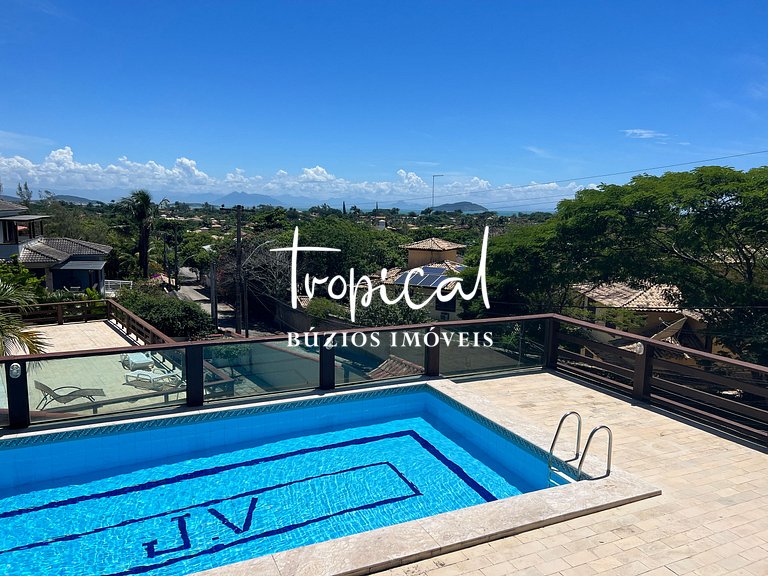 Casa com 8 Suítes e Piscina em Geribá