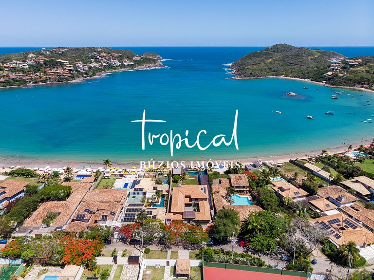 FA18 - Mansão luxuosa pé na areia na Ferradura