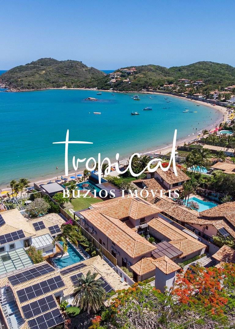 FA18 - Mansão luxuosa pé na areia na Ferradura