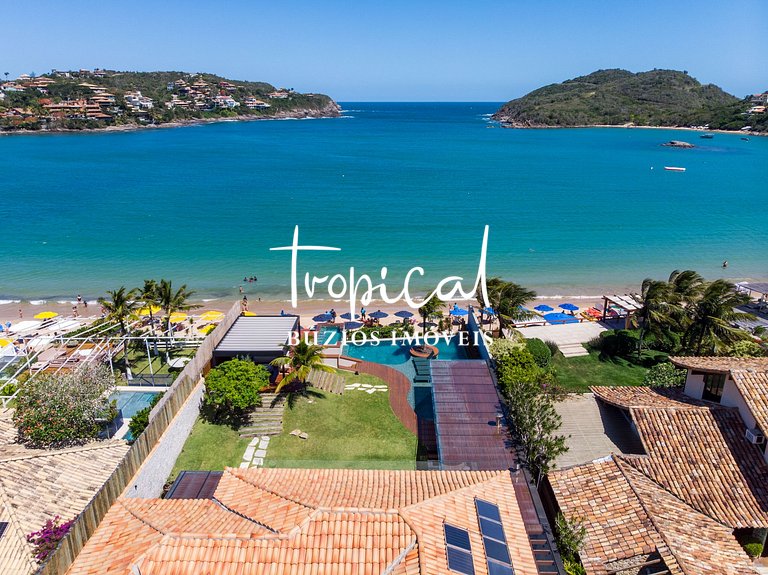 FA18 - Mansão luxuosa pé na areia na Ferradura