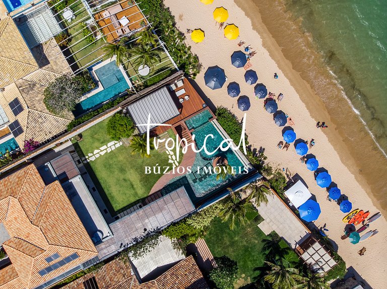 FA18 - Mansão luxuosa pé na areia na Ferradura