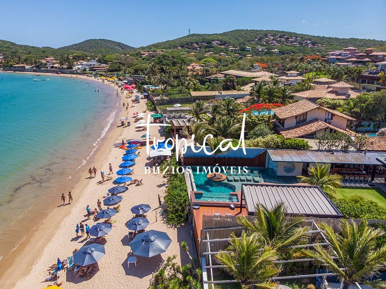 FA18 - Mansão luxuosa pé na areia na Ferradura