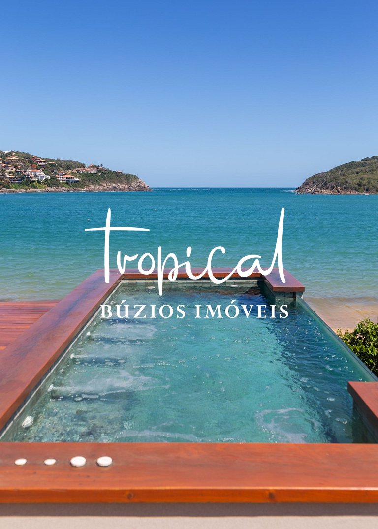 FA18 - Mansão luxuosa pé na areia na Ferradura