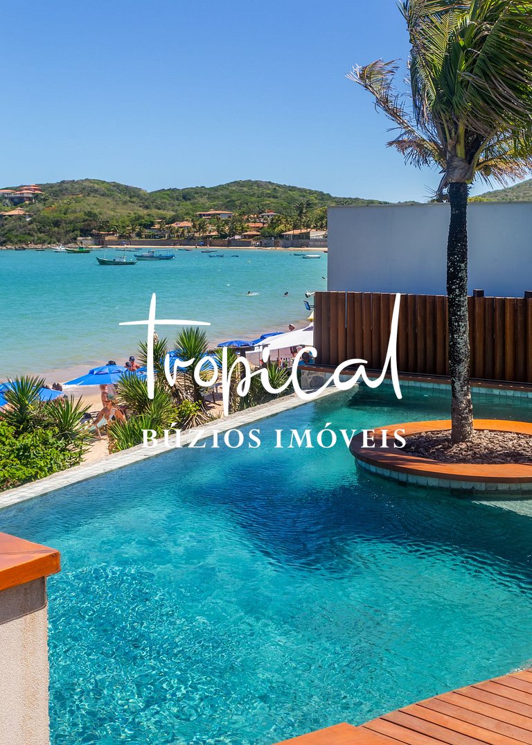 FA18 - Mansão luxuosa pé na areia na Ferradura