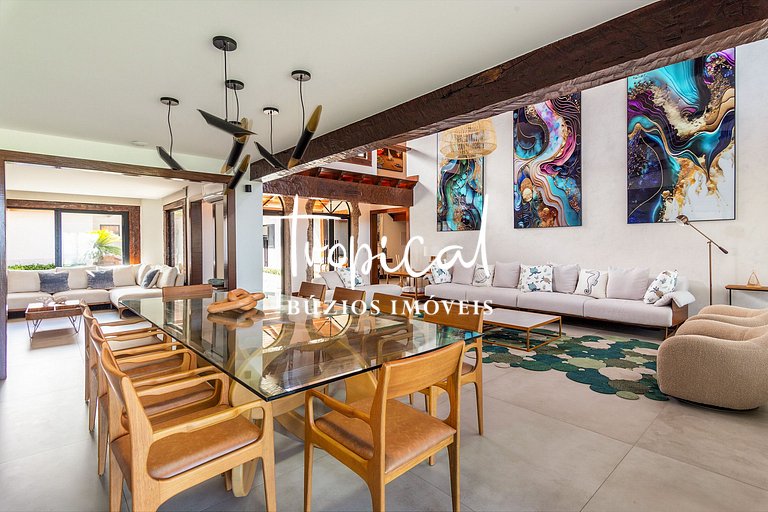 FA18 - Mansão luxuosa pé na areia na Ferradura