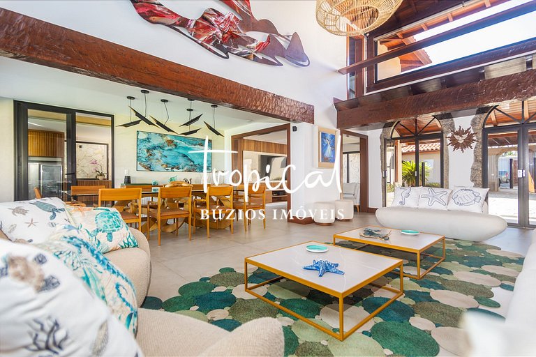 FA18 - Mansão luxuosa pé na areia na Ferradura