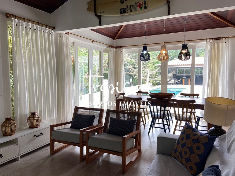 MG71 - Casa no Jardim do Lago com Piscina a 400m da Praia