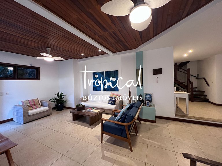 A casa à venda com vista para praia de Geribá