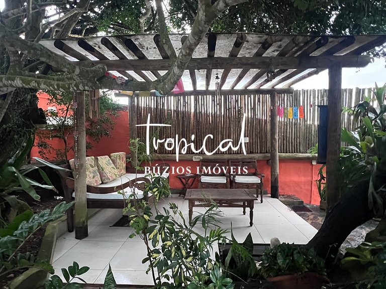 A casa à venda com vista para praia de Geribá
