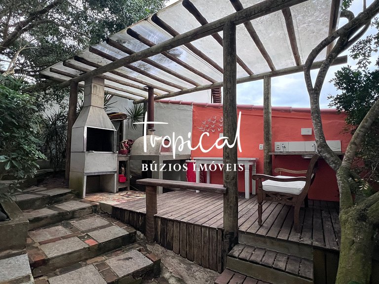 A casa à venda com vista para praia de Geribá