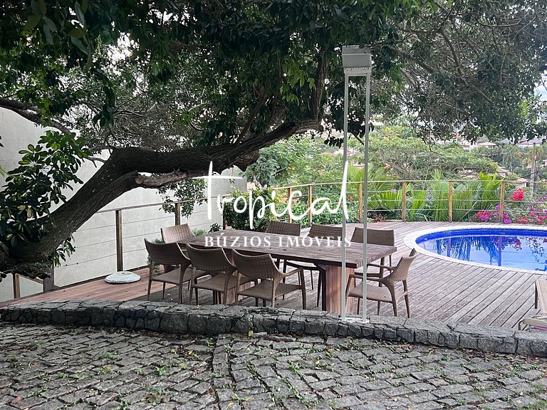 A casa à venda com vista para praia de Geribá